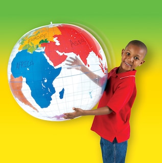 Foto 6 | Foto 6 | Etiquetado Inflable Globe Learning Resources Geography Kids - Venta Internacional.