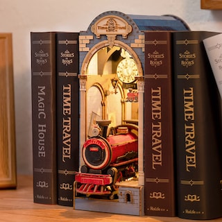 Foto 2 | Foto 2 | Juego De Puzles 3d De Madera Para Libros Rolife Time Travel Con Led - Venta Internacional.