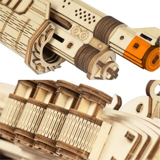 Foto 3 | Foto 3 | Juego De Modelo Mecánico 3d De Juguete De Construcción De Rompecabezas De Madera Rokr - Venta Internacional.