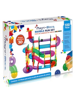 Foto 1 | Foto 1 | Magni Blocs Imanes Didácticos: Pista Magnética Marble Run Con 100 Piezas Para Estimular La Diversión Educativa