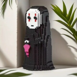 Foto 3 | Foto 3 | Sin Cara El Viaje De Chihiro Ghibli Set Bloques Armables 3d 1661 Sin Cara Coleccionable