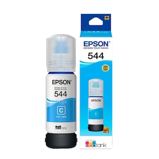 Foto 1 | Foto 1 | Tinta Epson 544 T544220-al Cian Bote Ecotank L3110/l3150/l1110/l5190 Rinde 7 500 Páginas