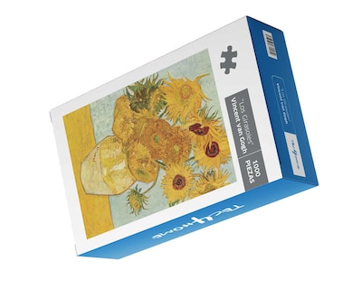 Foto 1 | Foto 1 | Rompecabezas Tec4home Vincent Van Gogh Los Girasoles Mil Piezas