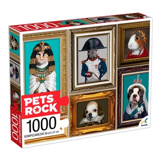 Foto 1 | Foto 1 | Rompecabezas Coleccionable Pets Rock Museo 1000 Piezas Novelty