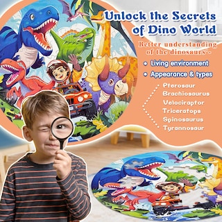 Foto 3 | Foto 3 | Puzle Talgic Dinosaur 70 Piezas - Venta Internacional