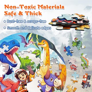Foto 4 | Foto 4 | Puzle Talgic Dinosaur 70 Piezas - Venta Internacional