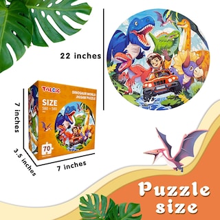 Foto 5 | Foto 5 | Puzle Talgic Dinosaur 70 Piezas - Venta Internacional