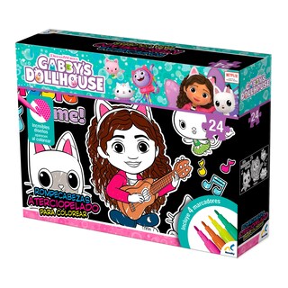 Foto 2 | Foto 2 | Gabby Dollhouse Rompecabezas Aterciopelado Colorear Novelty
