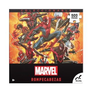 Foto 3 | Foto 3 | Rompecabezas Coleccionable Spider Man 500pz