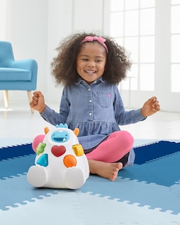 Foto 5 | Foto 5 | Alfombra De Juego Para Bebés Skip Hop Playspot, Azul Degradado, 70 X 56 Cm - Venta Internacional.