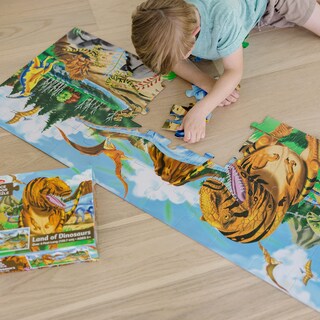 Foto 6 | Foto 6 | Puzzle Melissa & Doug Land Of Dinosaurs Floor 48 Piezas - Venta Internacional