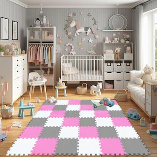 Foto 3 | Foto 3 | Alfombrilla De Goma Eva Qqpp, Espuma Entrelazada, 16 Pies Cuadrados - Venta Internacional.