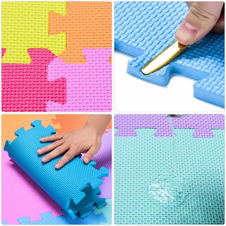 Foto 6 | Foto 6 | Alfombrillas De Espuma Qqpp De Goma Eva, 18 Baldosas Entrelazadas - Venta Internacional.