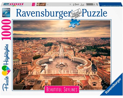 Foto 1 | Foto 1 | Rompecabezas Ravensburger Plaza de San Pedro Nuevo con 1000 Piezas