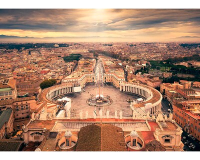 Foto 2 | Foto 2 | Rompecabezas Ravensburger Plaza de San Pedro Nuevo con 1000 Piezas