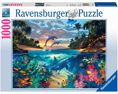 Foto 1 | Foto 1 | Rompecabezas Ravensburger Bahía de Corales con 1000 Piezas