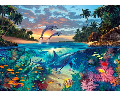 Foto 2 | Foto 2 | Rompecabezas Ravensburger Bahía de Corales con 1000 Piezas