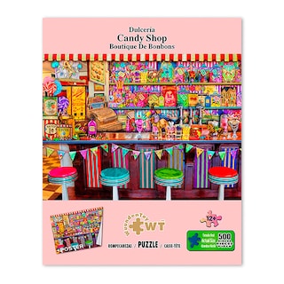 Foto 2 | Foto 2 | Rompecabezas Wuundentoy de 500 pz Candy Shop