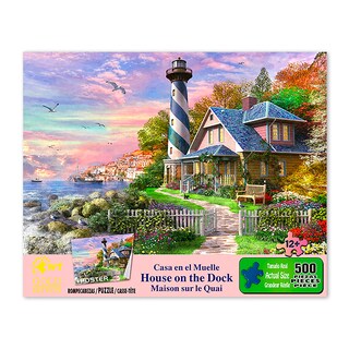 Foto 1 | Foto 1 | Rompecabezas Wuundentoy de 500 pz House On The Dock