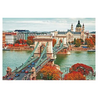 Foto 3 | Foto 3 | Rompecabezas Goldedition de 1000 pz Puente de As Cadenas Budap