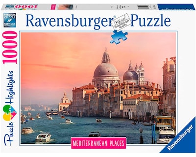 Foto 1 | Foto 1 | Rompecabezas Ravensburger Italia Mediterránea con 1000 Piezas
