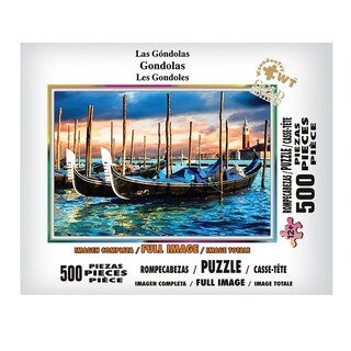 Foto 2 | Foto 2 | Rompecabezas Wuundentoy Las Góndolas Gold Edition con 500 Piezas