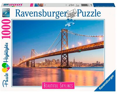 Foto 1 | Foto 1 | Rompecabezas Ravensburger Puente San Francisco con 1000 Piezas