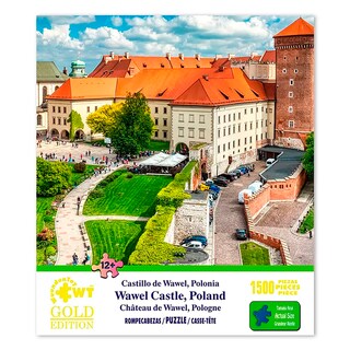 Foto 1 | Foto 1 | Rompecabezas Wuundentoy Castillo de Wawel Polinoa Goldedition con 1500 Piezas