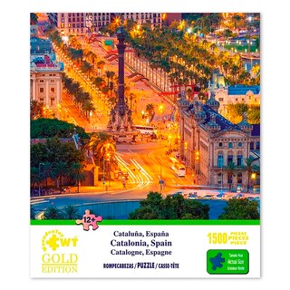 Foto 1 | Foto 1 | Rompecabezas Wuundentoy Cataluña España de 1500 Piezas