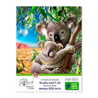 Foto 1 | Foto 1 | Rompecabezas Wuundentoy Cachorro de Koala Premium Edition con 500 Piezas
