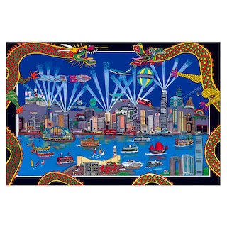 Foto 3 | Foto 3 | Rompecabezas Premium Edition 1000 pz Hong Kong