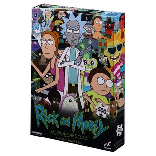 Foto 1 | Foto 1 | Rompecabezas Coleccionable Rick And Morty 500 Piezas Novelty