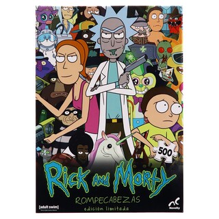 Foto 2 | Foto 2 | Rompecabezas Coleccionable Rick And Morty 500 Piezas Novelty
