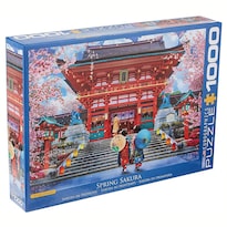 Rompecabezas Verano en Sakura 1000 pz Eurographics