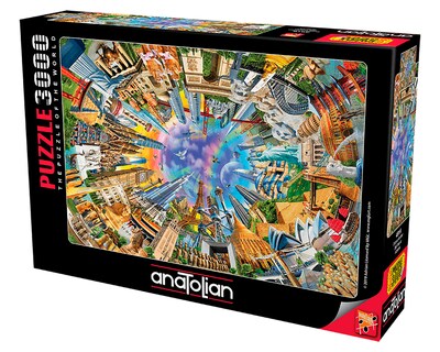 Foto 1 | Foto 1 | Rompecabezas Anatolian Adrian: El Mundo en 360 Grados