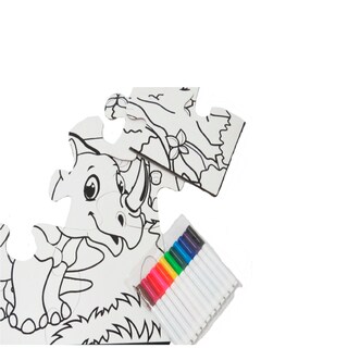 Foto 2 | Foto 2 | Rompecabezas Para Colorear Jumbo Fabi Y Sofi