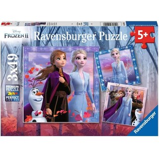 Foto 1 | Foto 1 | Rompecabezas Frozen Ii 3x49 Piezas Ravensburger