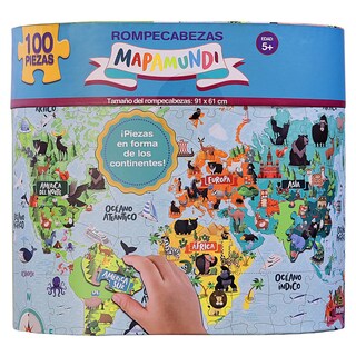 Foto 1 | Foto 1 | Mapa Mundial Storyland Gigante para Niños