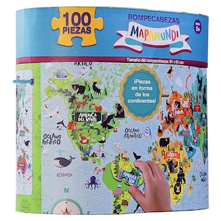 Foto 3 | Foto 3 | Mapa Mundial Storyland Gigante para Niños