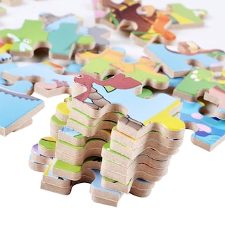 Foto 4 | Foto 4 | Venta Internacional - Rompecabezas de Madera con Dibujos Animados para Niños