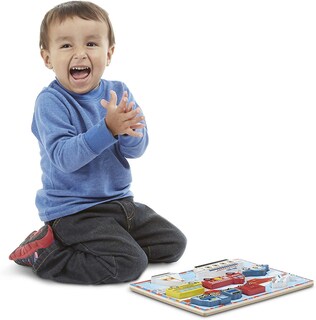 Foto 7 | Foto 7 | Puzzle Melissa & Doug Md Vehicles de Madera - Venta Internacional