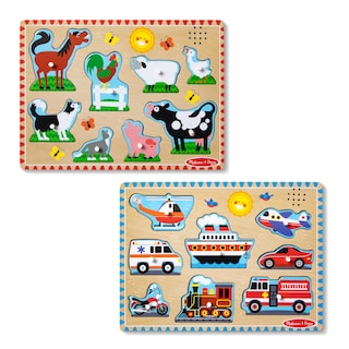 Foto 1 | Foto 1 | Paquete de Rompecabezas de Sonido Melissa & Doug para Niños de 2 a 5 años