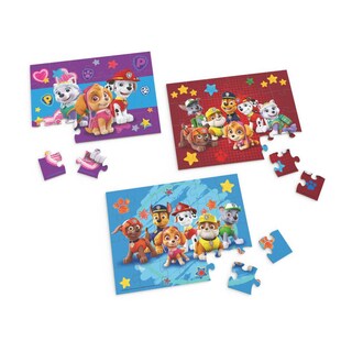 Foto 1 | Foto 1 | Rompecabezas de Madera 3 Pack Spin Master Cardinal Paw Patrol