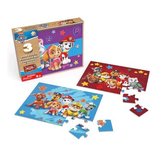 Foto 2 | Foto 2 | Rompecabezas de Madera 3 Pack Spin Master Cardinal Paw Patrol