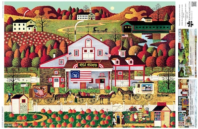 Foto 5 | Foto 5 | Rompecabezas Buffalo Games Charles Wysocki Granjas Otoñales 1000 Piezas - Venta Internacional