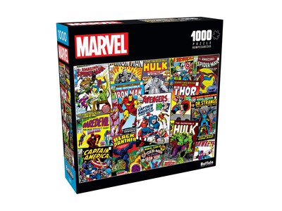 Foto 3 | Foto 3 | Rompecabezas Collage de Cómics Marvel Buffalo Games 1000 Piezas - Venta Internacional