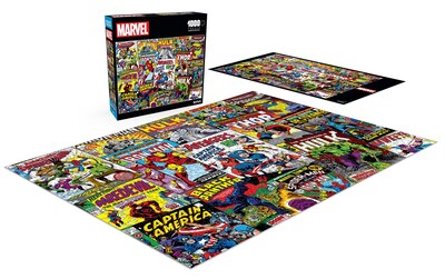 Foto 4 | Foto 4 | Rompecabezas Collage de Cómics Marvel Buffalo Games 1000 Piezas - Venta Internacional