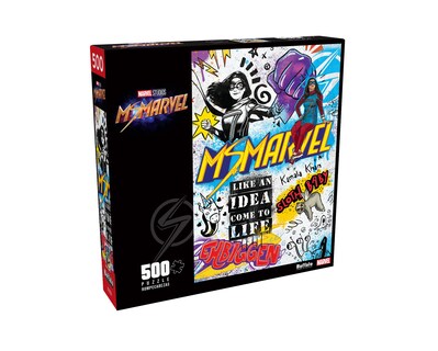 Foto 3 | Foto 3 | Rompecabezas Buffalo Games Marvel Ms. Marvel 500 Piezas - Venta Internacional