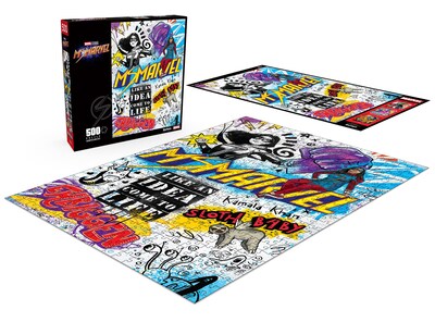 Foto 4 | Foto 4 | Rompecabezas Buffalo Games Marvel Ms. Marvel 500 Piezas - Venta Internacional