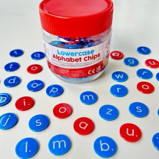 Foto 6 | Foto 6 | Alphabet Chips Hand2mind En Minúscula Para El Aprendizaje De Niños Pequeños - Venta Internacional.